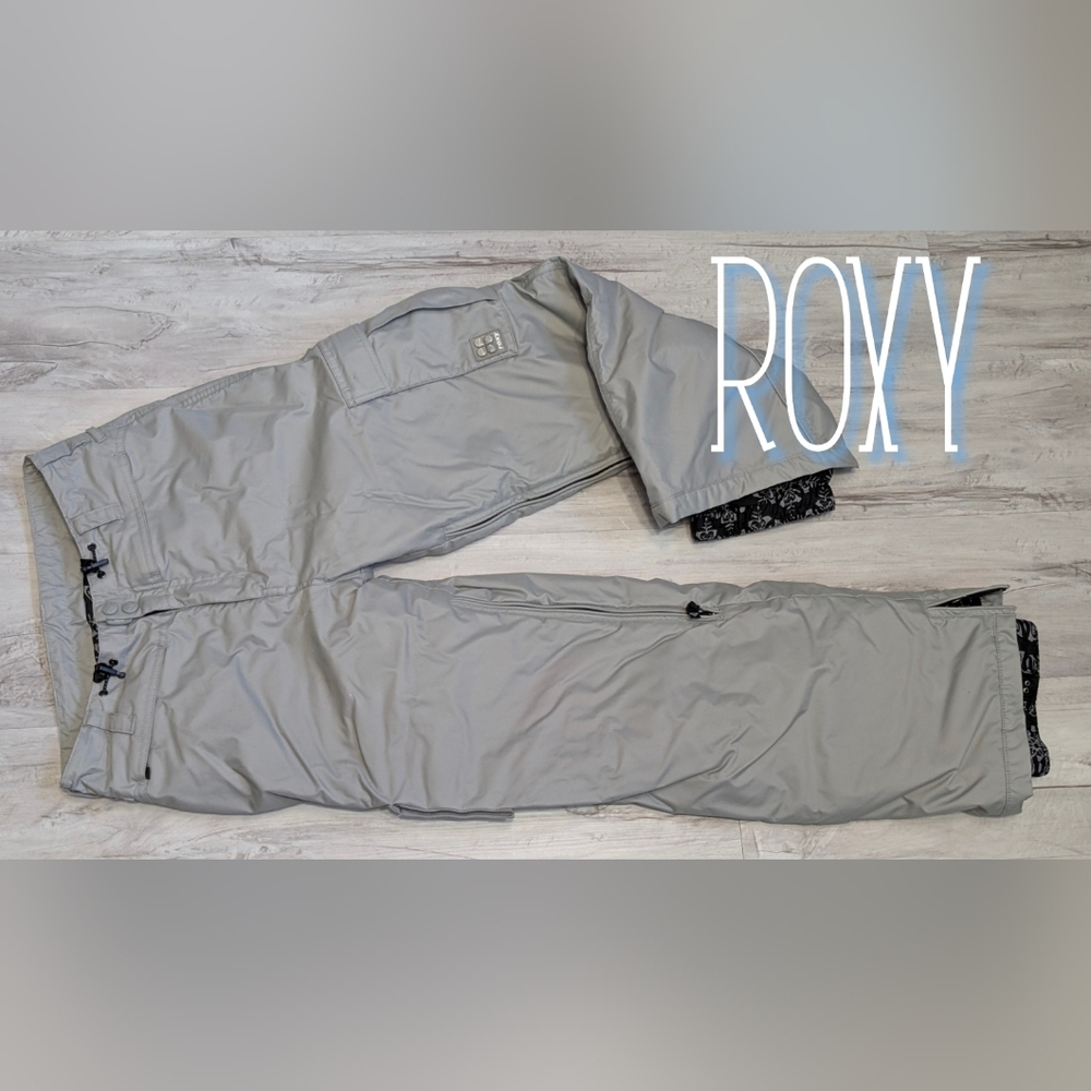 Roxy Endurance Line Grey Snowboard Pants XS